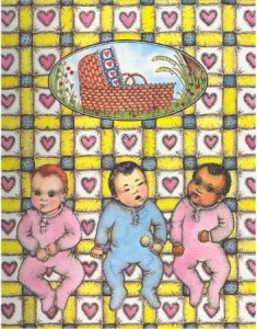 Personalized book about baby's birth 