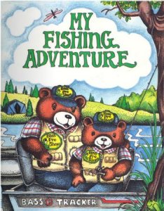 Personalized book about fishing