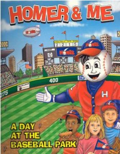 Homer and Me, personalized baseball book