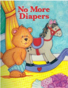 No More Diapers personalized potty training book