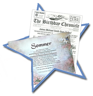 Name Origin and Birthday Newspaper