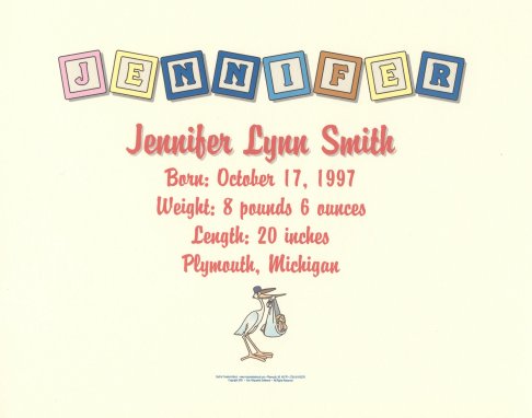 UN-Official Birth Certificate