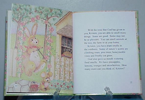 God's Gifts to Me. Personalized Christian book