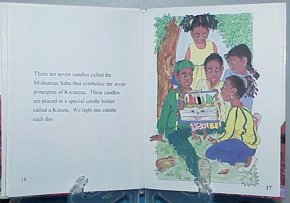 personalized Kwanzaa book