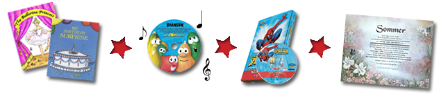 Personalized Kids Books, Children's Music CDs, DVDs and Gifts for Children, Baby and Adults