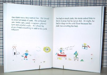 Custom book pages